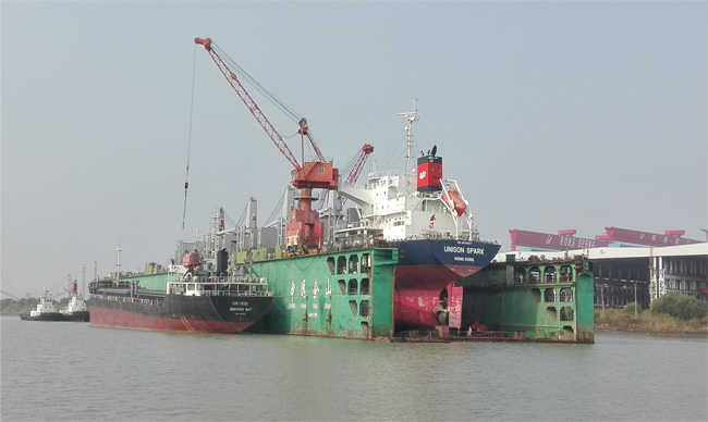 Floating dock (She Shan dock)